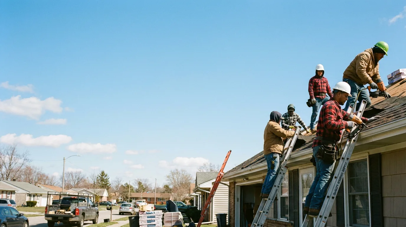 Roofing in Bay Port, MI near me
